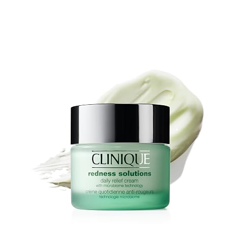 Clinique Redness Solutions Daily Relief Cream with Microbiome Technology, 1.7 Fl Oz