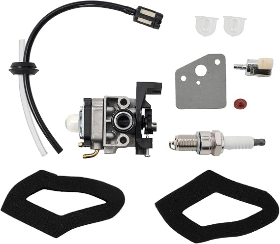 16100-Z0H-825 Carburetor for Honda GX25 GX25N GX25NT FG110 HHT25S 4-Stroke Engine, Replaces 16100Z0H825 with Gasket Fuel Filter Kit