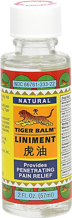 Tiger Balm Liniment, 2 Fluid Ounce