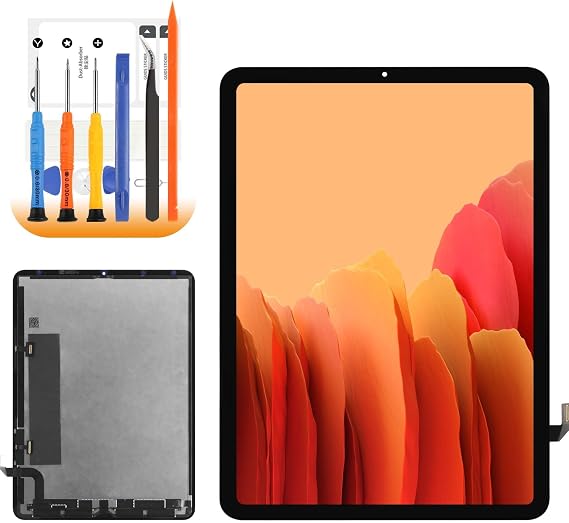 LCD Display for iPad Air 4 2020 LCD Screen Replacement for iPad Air 4th LCD A2324 A2072 A2325 A2316 LCD Digiitzer Touch Screen Assembly Repair Parts with Screen Protector and Tools