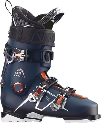 Salomon QST Pro 120 Ski Boots - 25.5Petrol Blue-Black-Orange