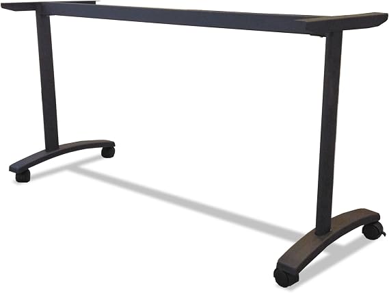 Alera Alera Valencia Series Training Table T-Leg Base, 54w X 19.75d X 28.5h, Black