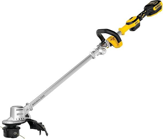 Dewalt DCST922B 20V MAX 14 in Cordless Folding String Trimmer (Bare Tool), Brushless Variable-Speed Electric Grass Trimmer