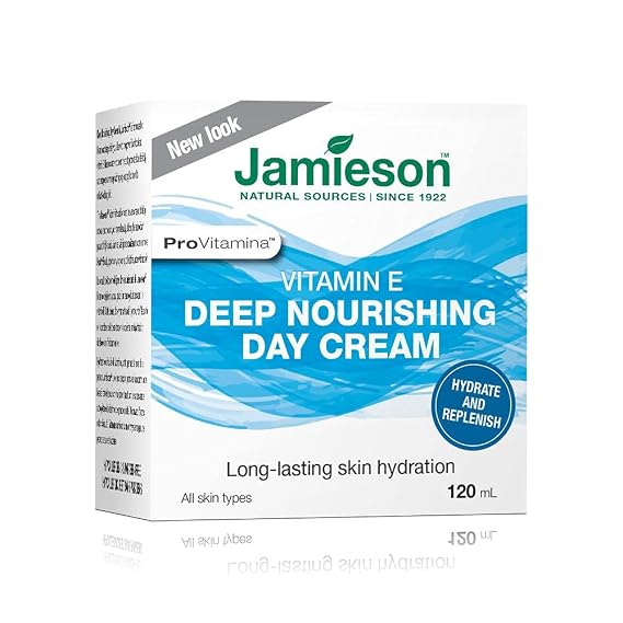 Jamieson ProVitamina E Moisture-Rich Nourishing Cream 30,000 IU, 120 mL by Jamieson