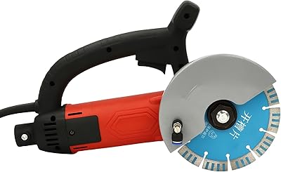 3000W Electric Circular Saw 6.3in Blade Concrete Cutter Wet Cut Handheld Concrete Cut Off Saw for Stone Tile Brick Metal, 7000 RPM, 15.8x9.5x5.1in