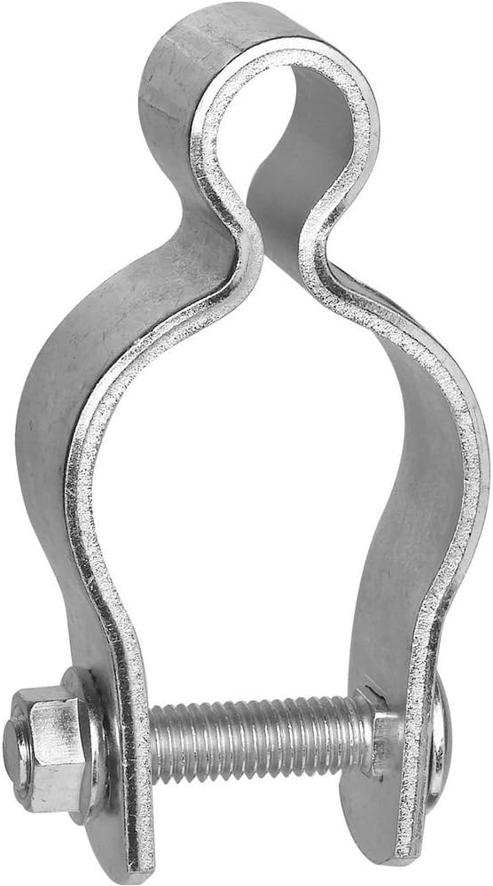 National Hardware N275-487 299BC Pipe Gate Hinge in Zinc plated,1-58 Inch