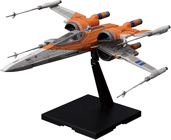 Bandai Hobby - Star Wars - Poe's X-Wing Fighter (Rise of Skywalker Ver.) Plastic 1/72 Model Kit