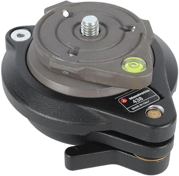 Manfrotto 438 3/8 Ball Camera Leveler - Replaces 3502,Black
