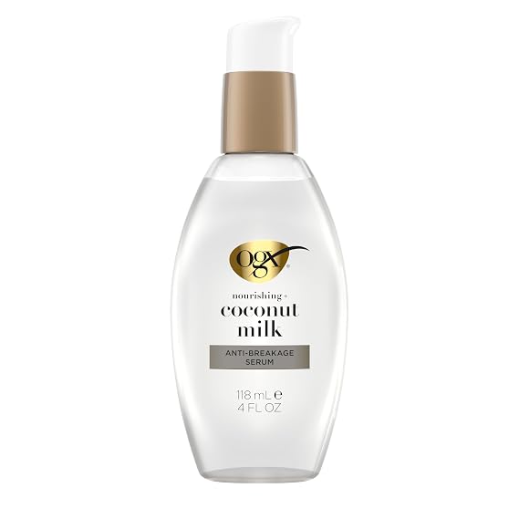 OGX Nourishing + Coconut Milk Anti-Breakage Hair Serum, 2 Pack