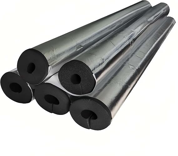 Self-Seal Pipe Insulation, Foam Tube for Outdoor Water Pipes ID 22/34/48/76/89/114/159mm Non-Slip Insulation Tubing for Solar Industrial Covers AC Unit((ID) 3/4" x (TK) 2/5" x (L) 2.9ft)