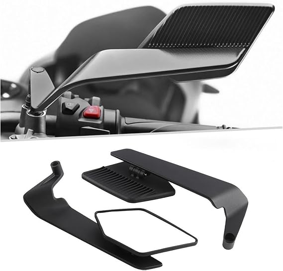 Motorcycle Rearview Mirrors for BMW Motorrad G 310 RR Sport M, Handlebar Side Mirrors 360 Adjustable, Anti-Glare Vibration Resistant Wide View Mirror