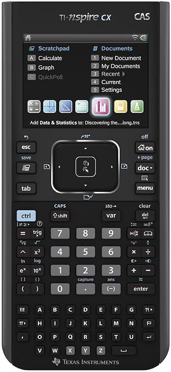 Texas Instruments TI-NSPIRE CX CAS Graphing Calculator