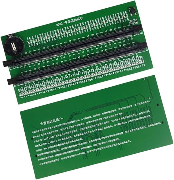 Easy DDR5 DDR4 DDR3 Laptop Memory Slot Diagnostic Tool Tester Card Memory Test Card Computer Enthusiast Quick Fault Detection Tool