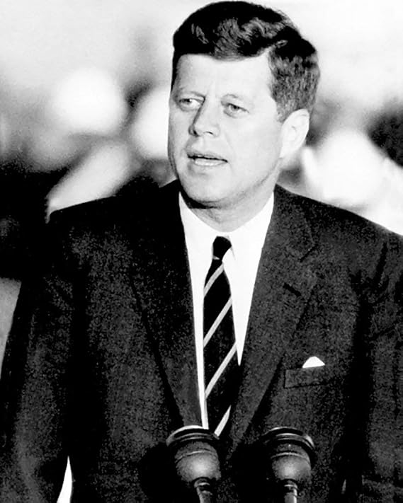 CINEMAFLIX JFK John F. Kennedy Glossy Print 8x10 inches
