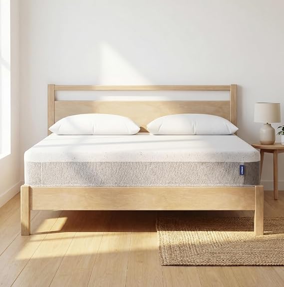 LIFEMENT, Essential 10 Inch Copper Infused Cooling Gel Memory Foam Mattress, Medium Firm, Fiberglass Free, Pressure Relief, Safe & Certified Foams & Cover, Mattress in a Box, King
