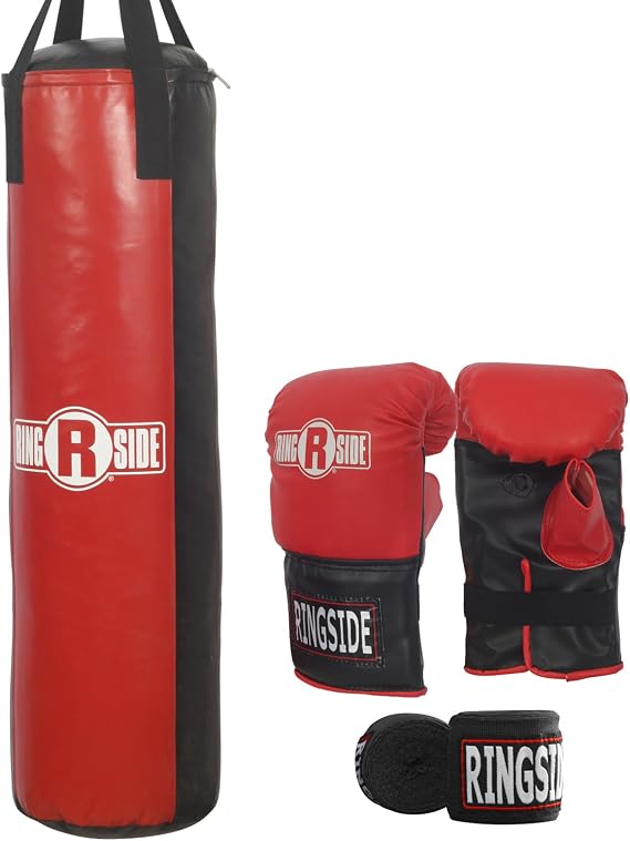 Ringside 70 lb Heavy Bag Kit Complete Home Boxing Workout