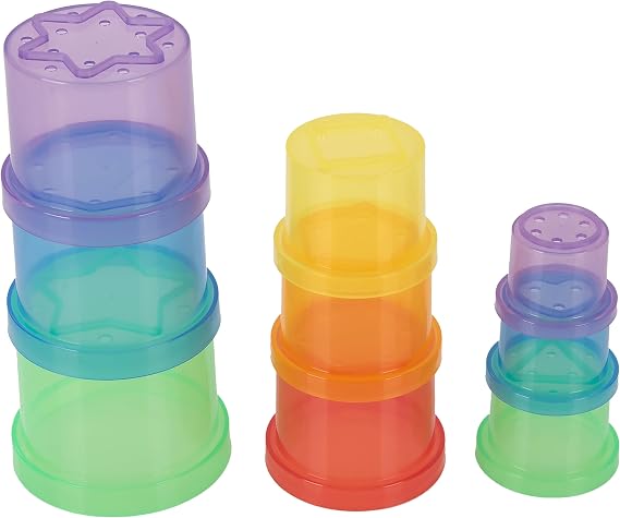 Translucent Color Stacking Cups