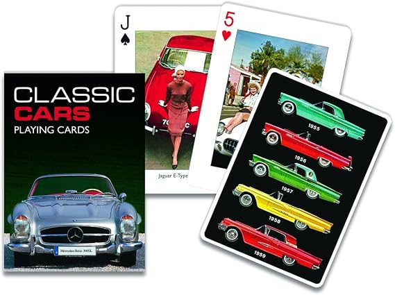 Piatnik 00 1650 Classic Cars Playing Cards