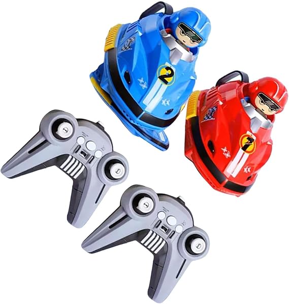 High Speed Bumper Vehicles RC Speed Bumper Cars Toy Race Games For Children Mini Remote Controlled Battle Cars Toddlers Remote Control Valentine's Day Gift