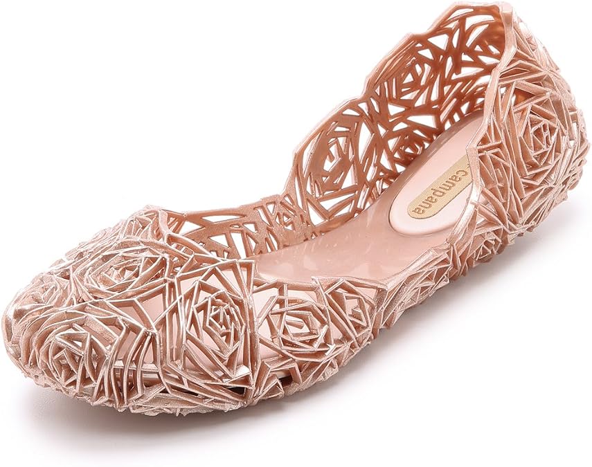 Melissa Women's Campana Fitas II Ballet Flat