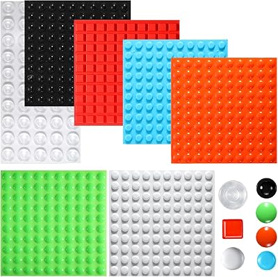 325 PCS Bump Dots for Visually Impaired, Assorted Sizes and Styles Braille Tactile Stickers, Silicone Low Vision Aids Bump Tactile Dots Stickers for Blind Elderly