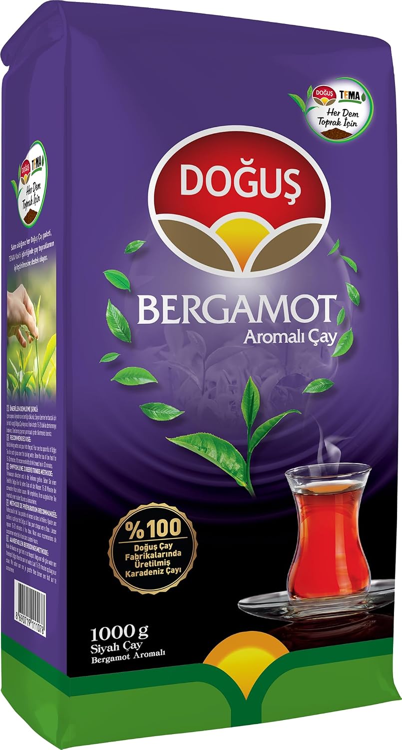 Doğuş ÇAY Bergamot Aramolı Siyah 1000 gr