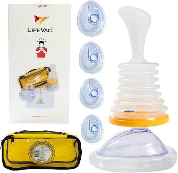 LifeVac Travel Anti Choking Device - Choking Rescue Device Travelling Kit