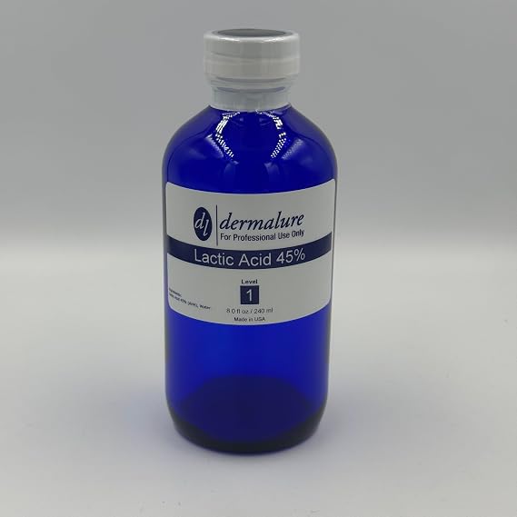 Lactic Acid Peel 45% Pro Size 8oz. 240ml (Level 3 pH 1.1)