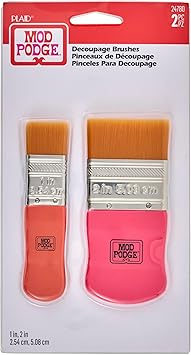 Mod Podge Brush Set, Small, Multicolor, 2 Count