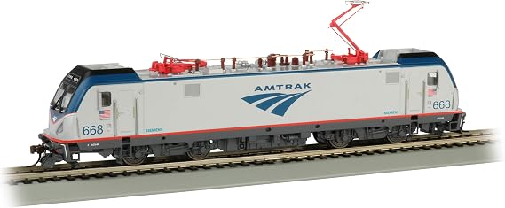 Bachmann Trains - SIEMANS ACS-64 ELECTRC DCC Sound Equipped Locomotive Amtrak #668 - HO Scale