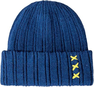 Outdoor Knitted Winter Hat Woolen Casual Unisex Thicken Warm Fashion Hat Baseball Cap with Wig Attached