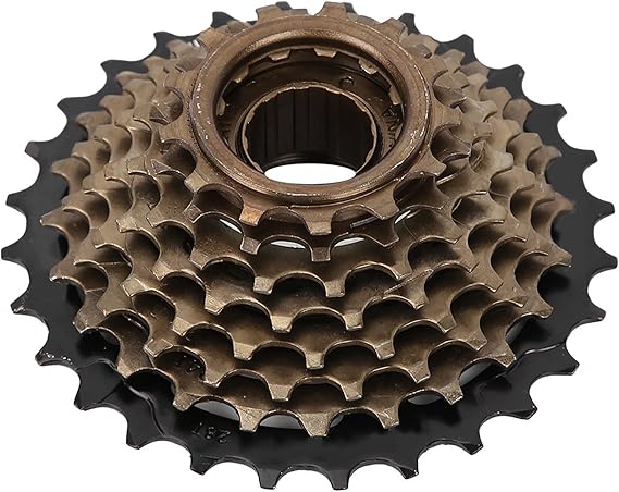 Yosoo Health Gear 8 Speed Freewheel Threaded, 8 Speed Cassette, Freewheel 8 Speed 11-28t, Cassette Screw on Freewheel Mountain Freewheel Set