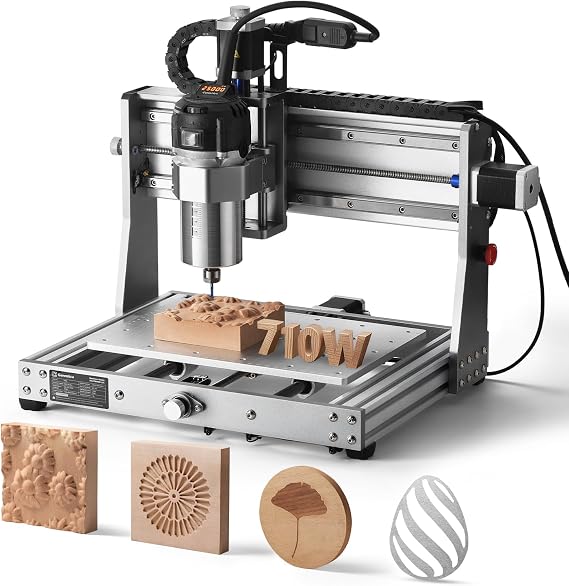 SainSmart Genmitsu 3020-PRO Ultra CNC Router Machine, All-Metal Engraver