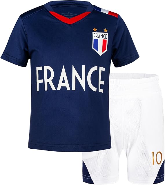 Kids Soccer Jerseys for Boys & Girls Age 2-14 Years Training & Activities