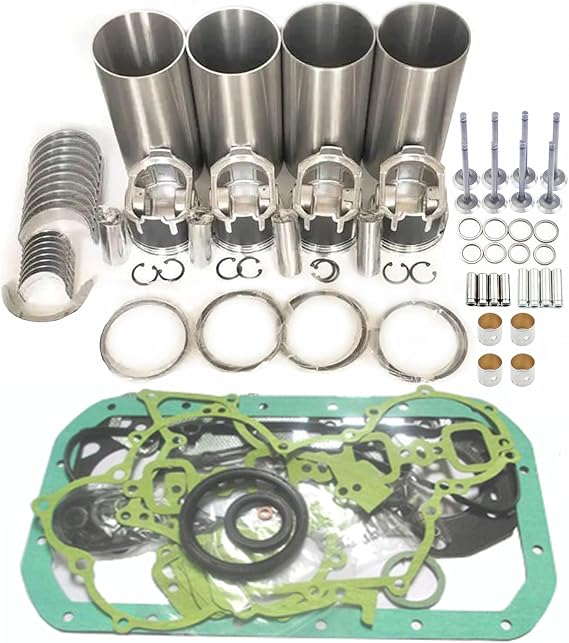4D56 4D56T Overhaul Rebuild Kit Compatible with Mitsubishi Engine L200 L300 PICKUP PAJERO