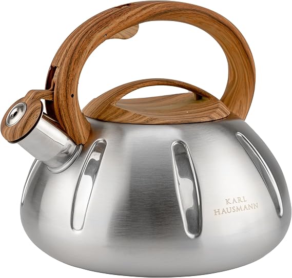 KARL HAUSMANN Induction Kettle (3L) with Whistle Silver
