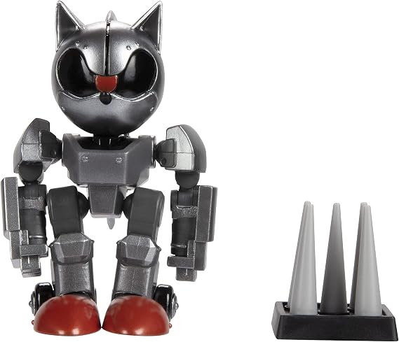 Sonic - 4" Articulated Figures Wave 5-Mecha Sonic w/ Trap Spring