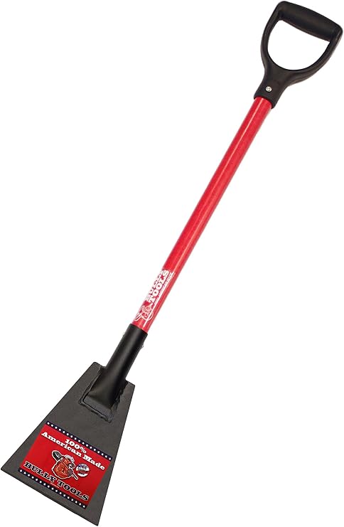 Bully Tools 7" Ice Chopper Floor Scraper Fiberglass Handle, Made in USA