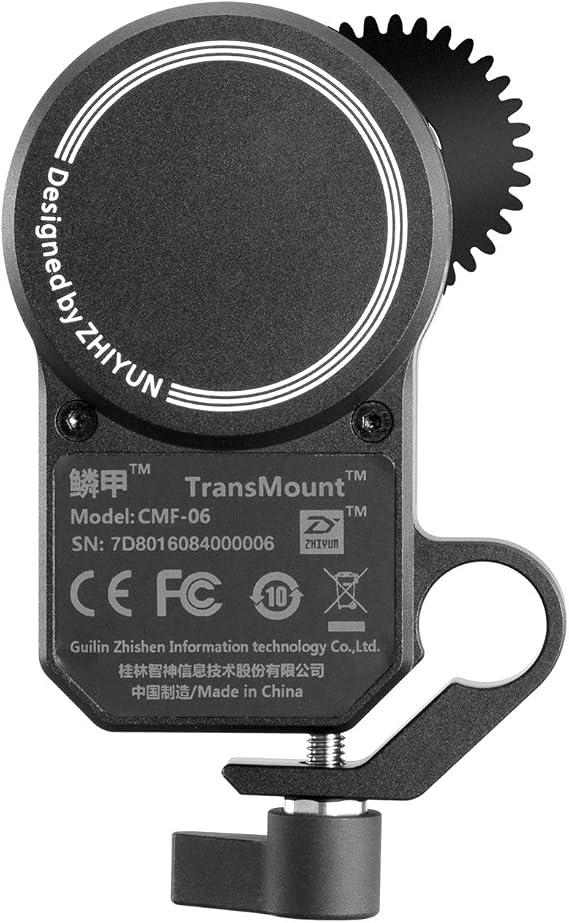 Zhi yun [Official TransMount Servo Follow Focus Focus/Zoom Controller (CMF-06 Max) for Crane 2S WEEBILL LAB, Crane 3 LAB, Weebill S