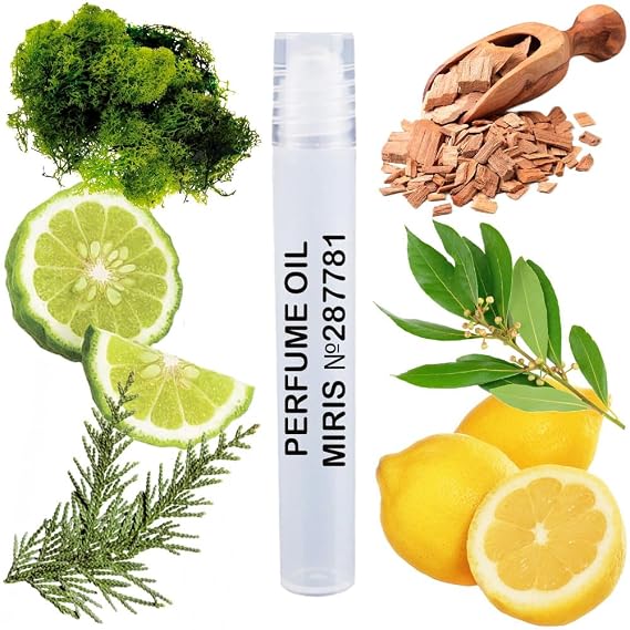 MIRIS No. 287781, Inspired by Life Essence, Long-Lasting Perfume Oil for Men Roll-On, Rollerball 0.34 Fl Oz / 10 ml
