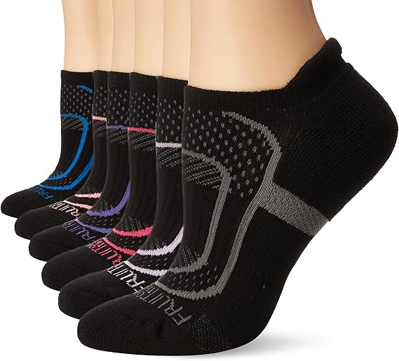 Fruit of the Loom womens Coolzone Cotton No Show Socks (6 Pack)