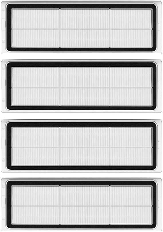 Mi Robot Vacuum Mop S10 Plus,S10+/,X10 Plus,X10+/X20+X20 Plus 4 Hepa Filters