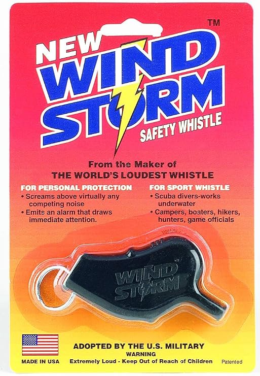 Windstorm Whistle, Black