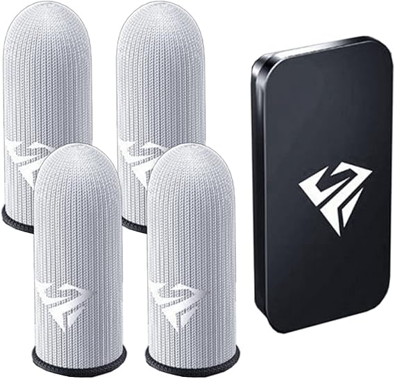 Sweatproof Finger Sleeve Breathable for Mobile Games, Finger Game Controller Gaming Thumb Gloves