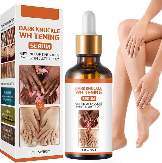 Dark Spot Correcting Serum For Dark Knees and Elbows- Brightening Body & Foot & Hand Knuckle Lightweight Body Oil 50ml, Dark-spot Remover Gel Lightening Cream Skin Whit/ening, For Dark Skins - 1Pcs
