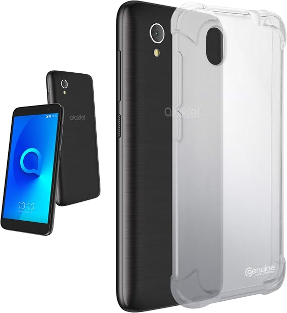 Alcatel 1 Shockproof Clear Transparent Phone Case