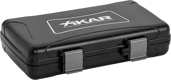 XiKar X-treme Protection Rugged Cigar Travel Case 5ct