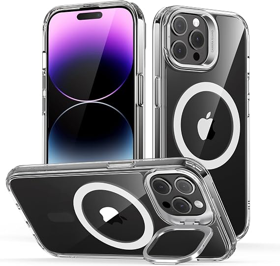 ESR for iPhone 14 Pro Max Case Flex Stand, for MagSafe, Clear