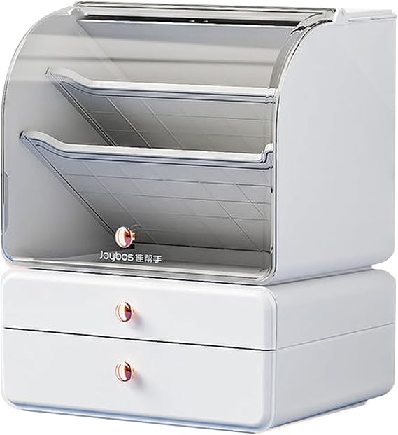 JOYBOS Cosmetic Storage Box with Cover