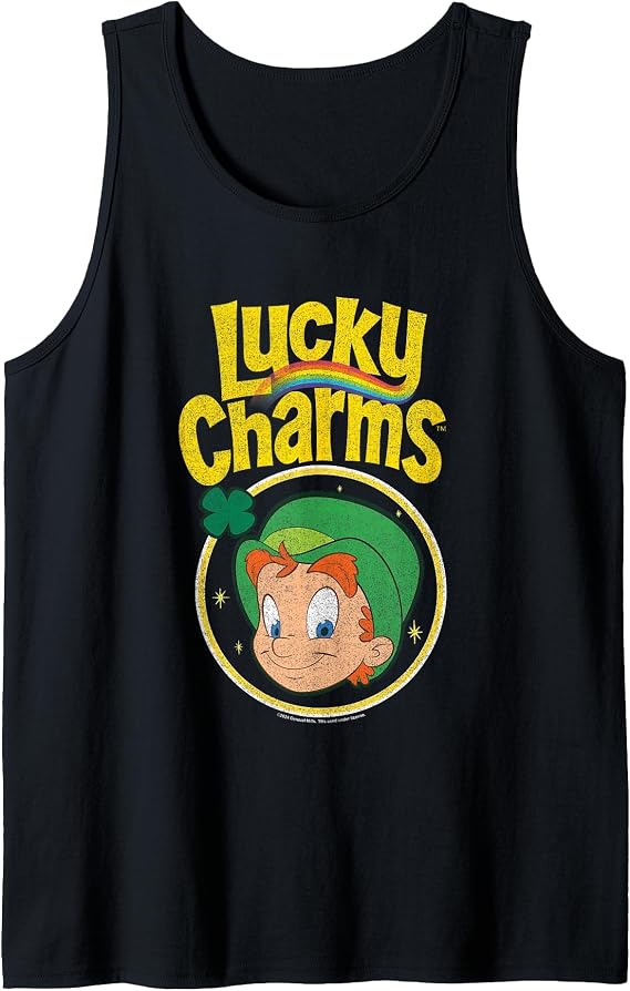 Lucky Charms Classic Cereal Icon Tank Top